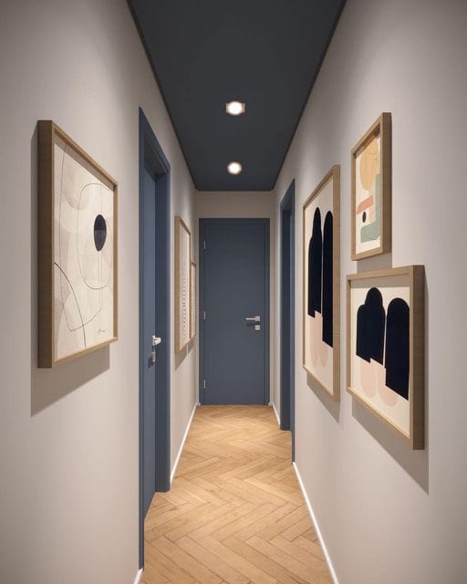 10 idees deco couloirs photos