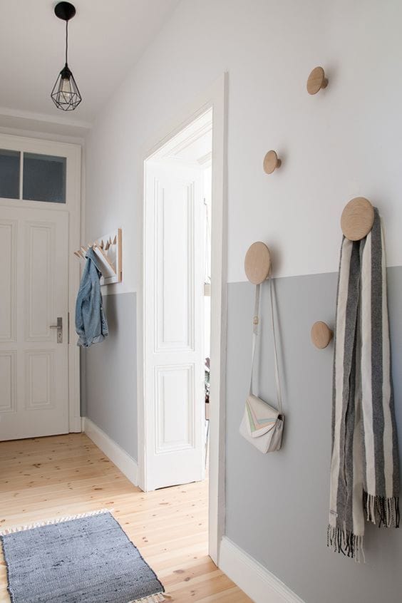 10 idees deco couloirs porte-manteaux