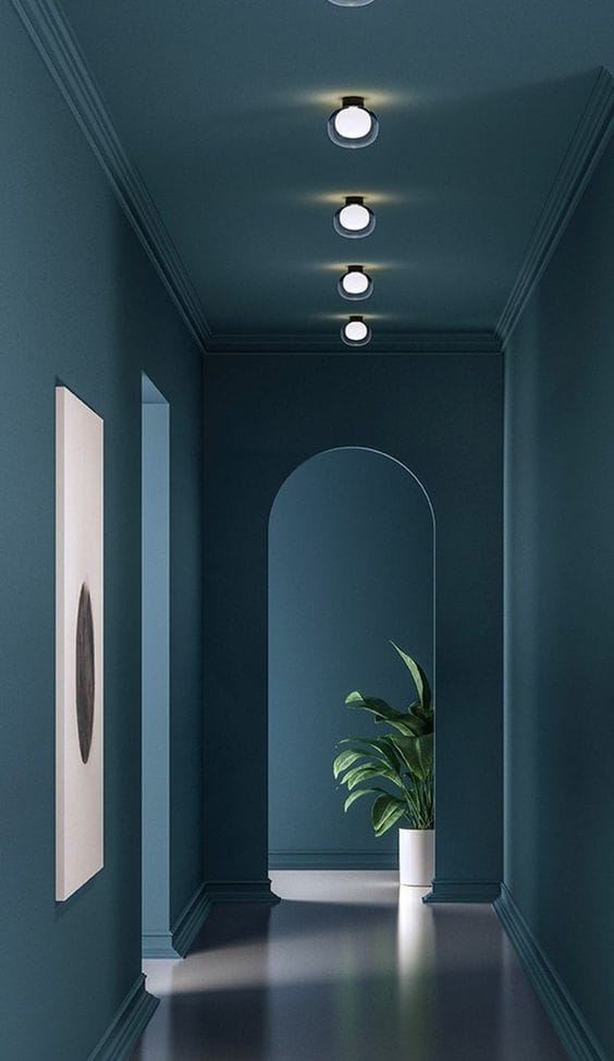 couloir etroit lumiere