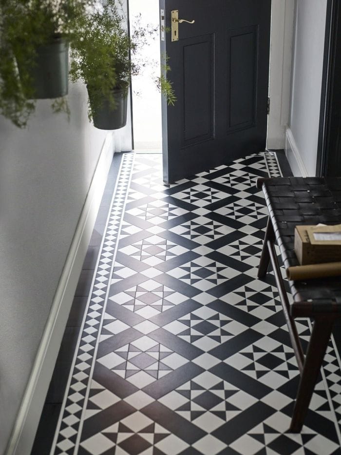 deco couloir sol