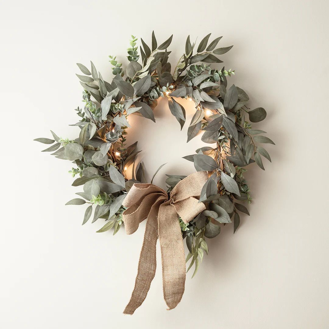 couronne de noel naturel