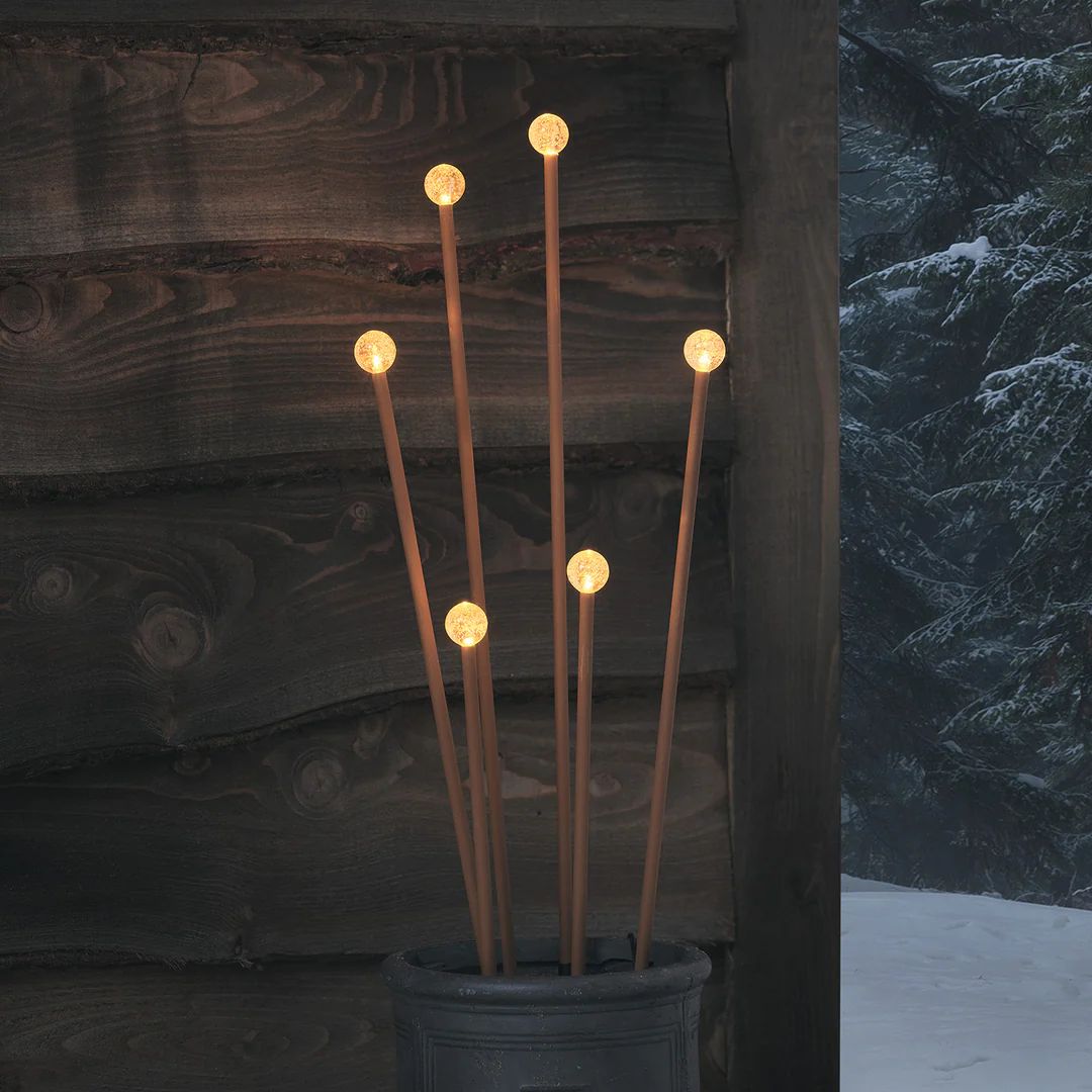decoration exterieure pour noel pot