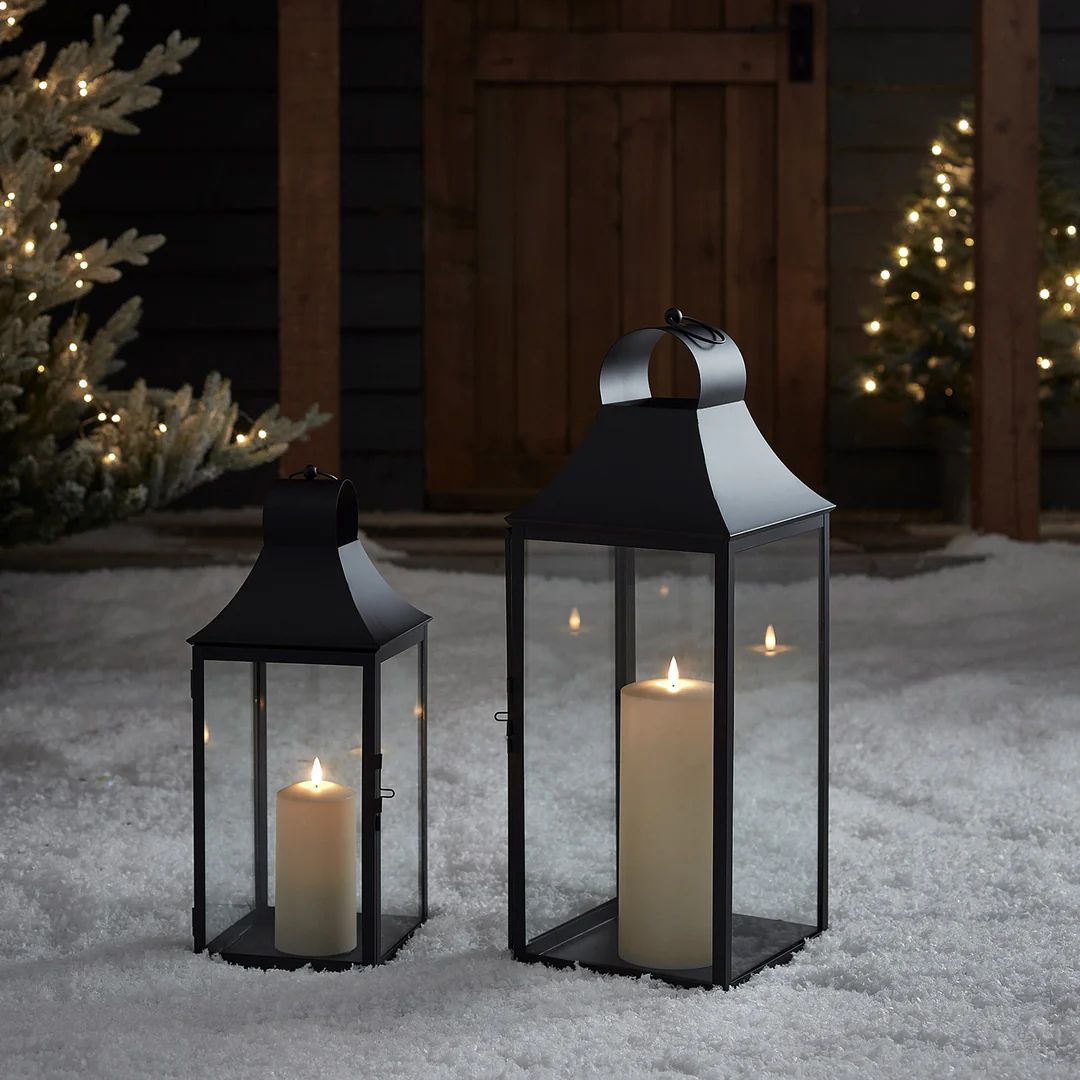 lanterne decoration exterieur noel