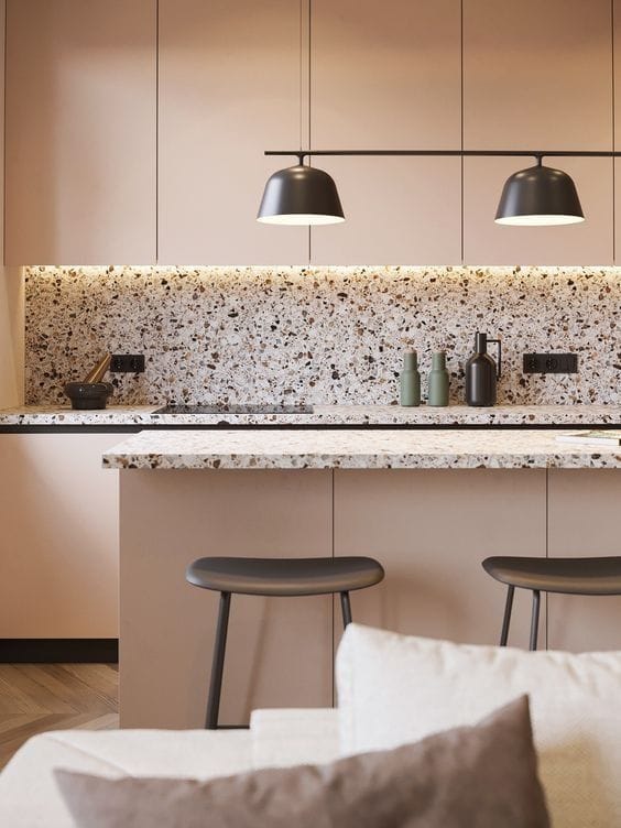 Terrazzo plan de travail