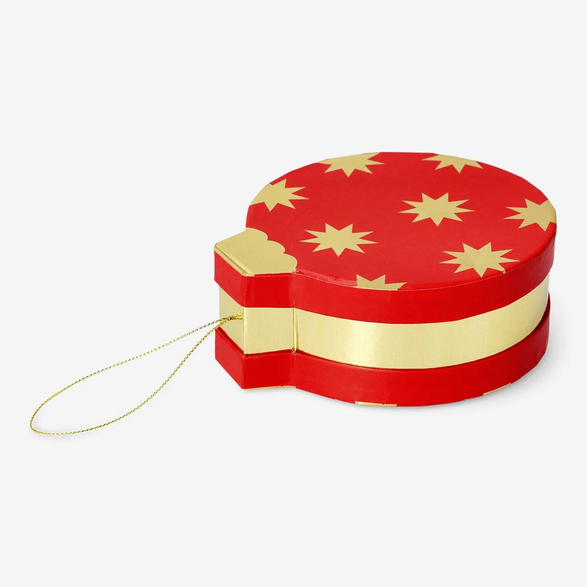 boite cadeaux forme boule de noel