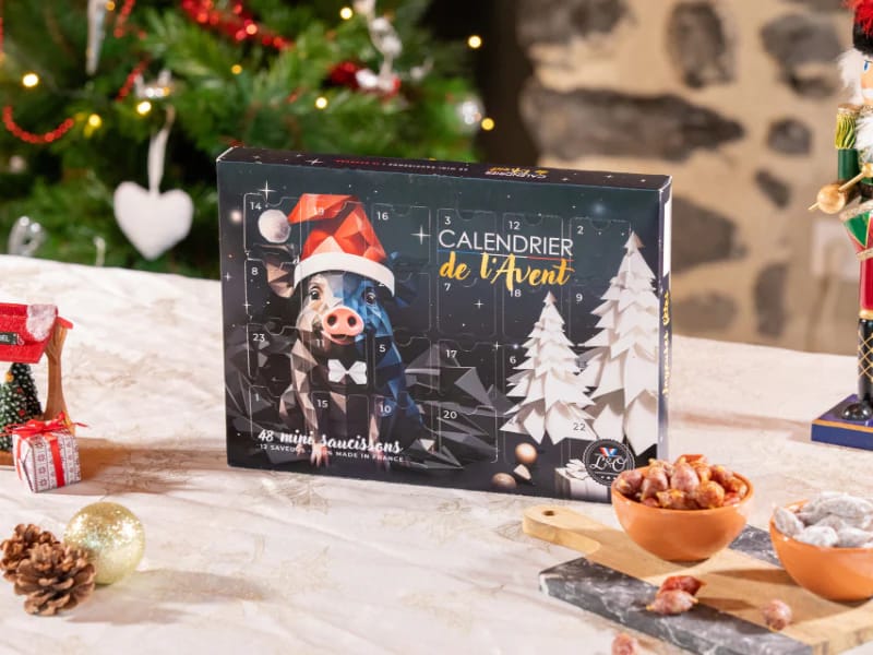 calendrier de l'avent saucisson