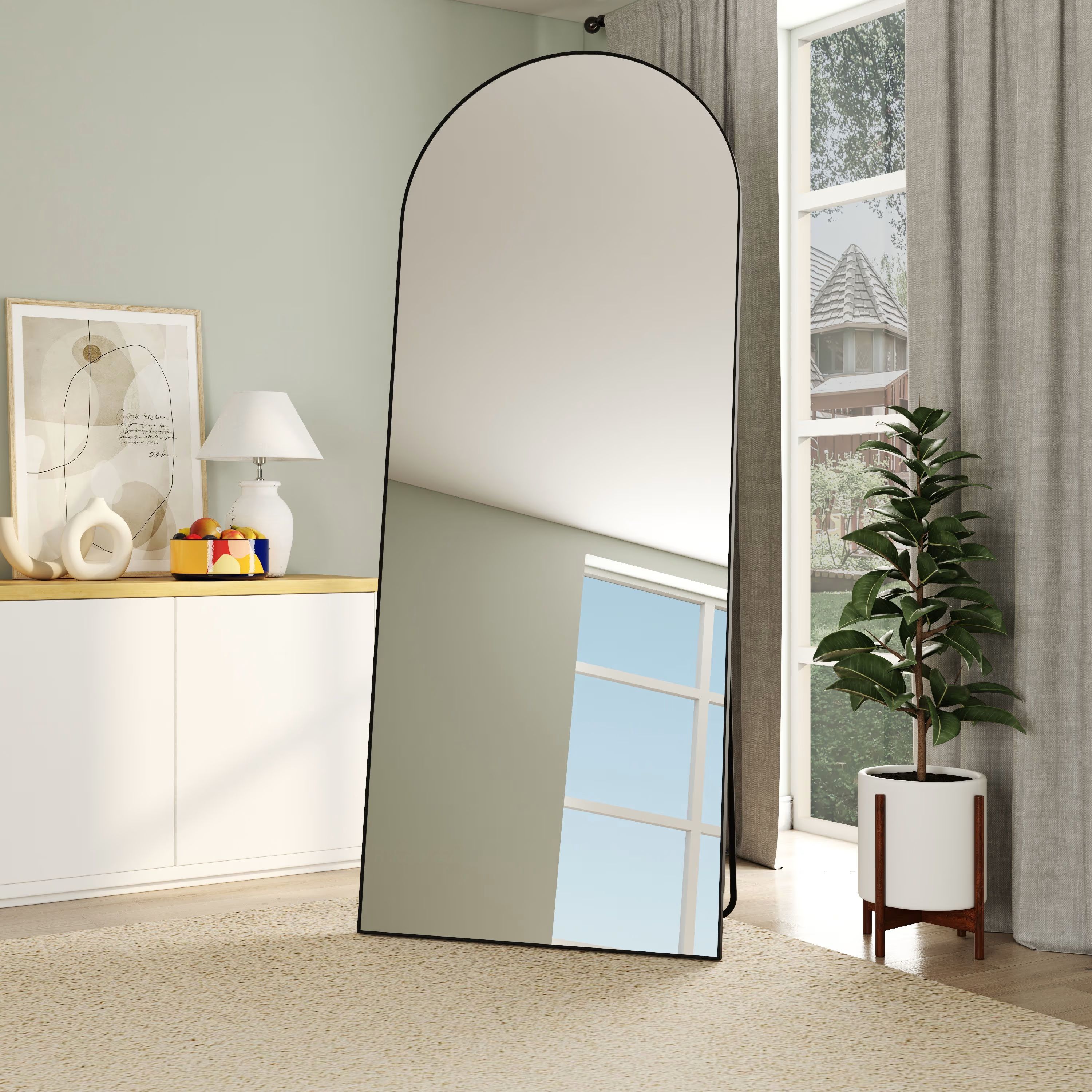 miroir sur pied maison du monde 