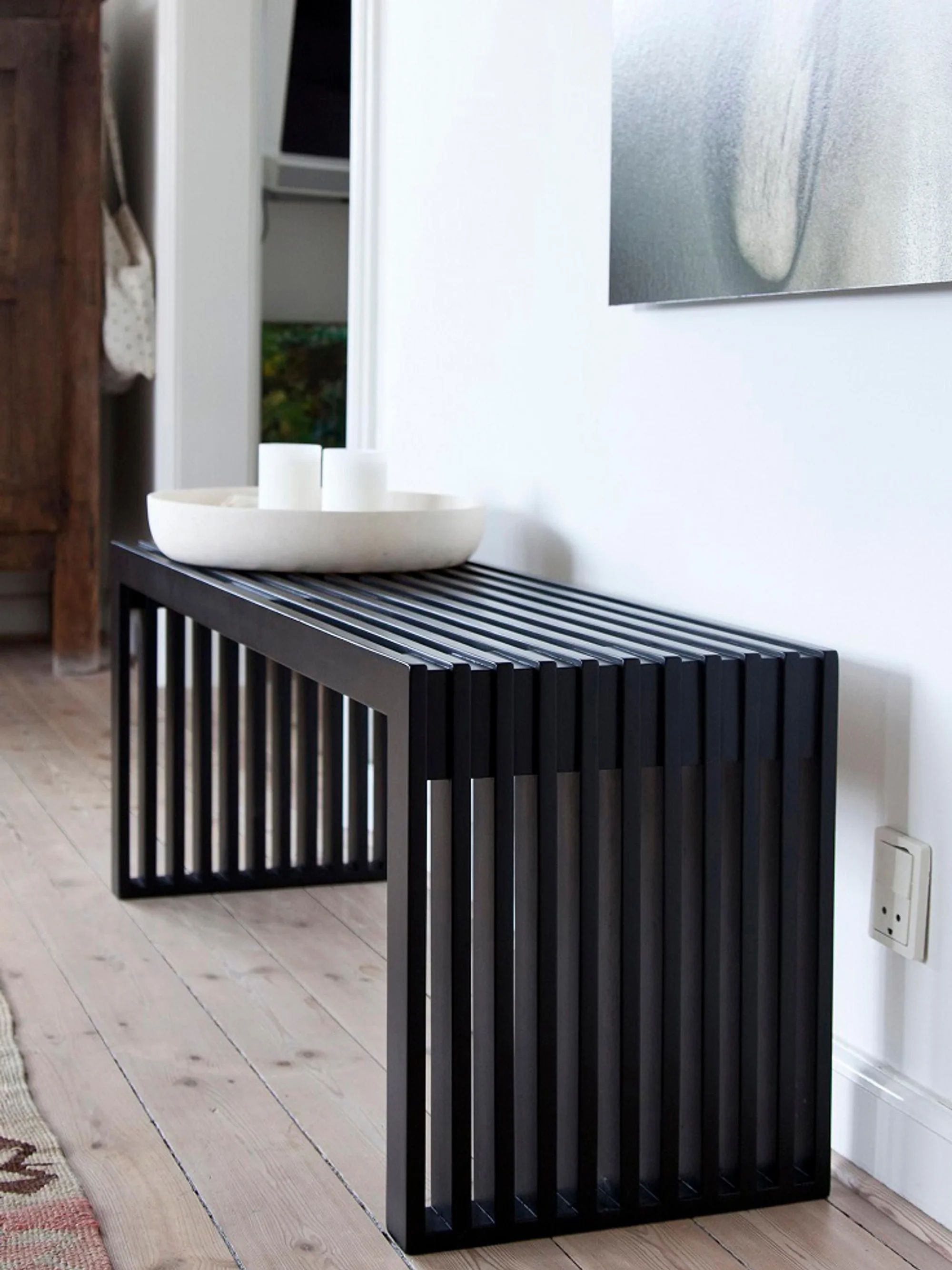 bancs d'entree bois massif