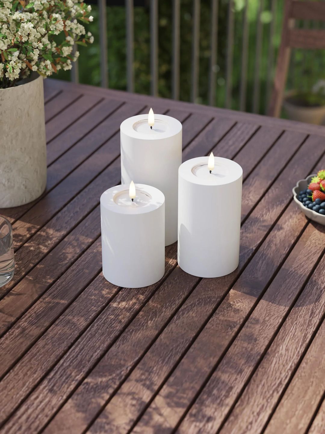 objets décoratifs bougies led