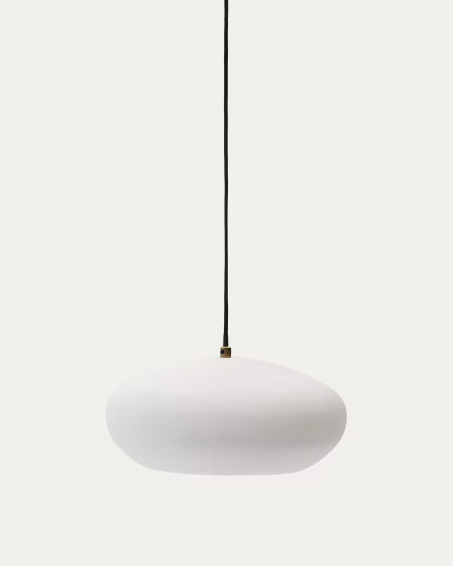 plafonnier metal blanc design en solde
