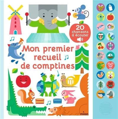 livre sonore comptines