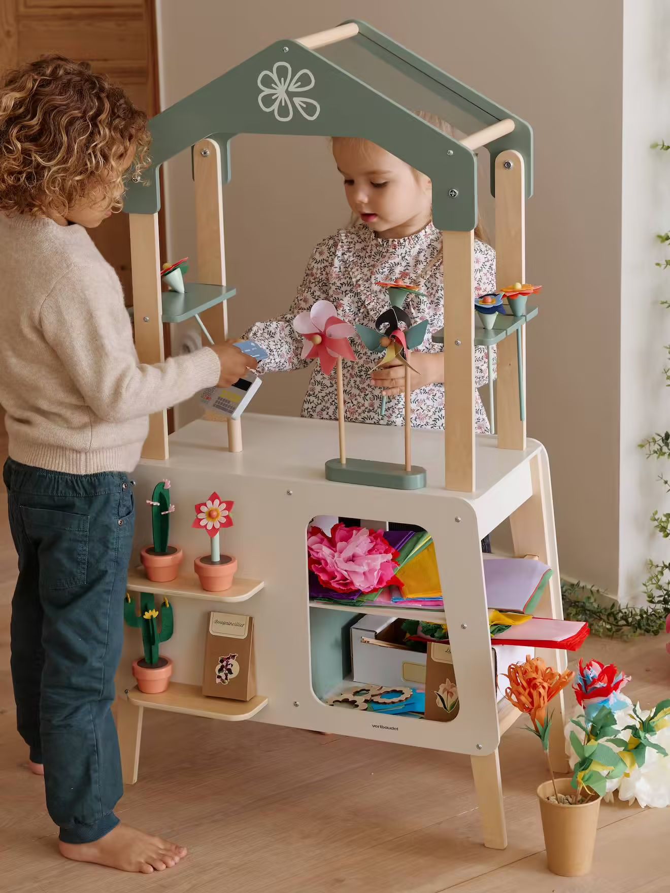 atelier du fleuriste en bois