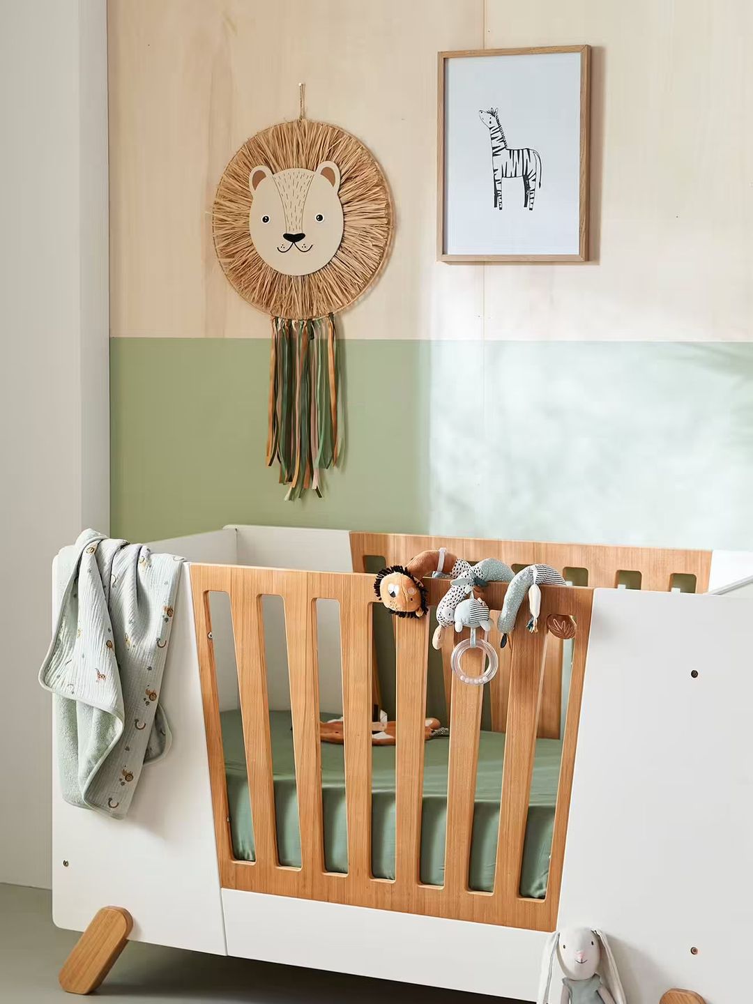 tête de lion attrape-rêve décoration chambres bébé
