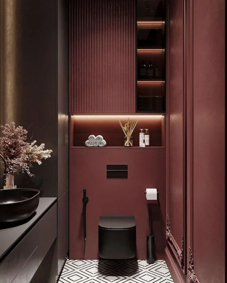 idées decoration wc moderne