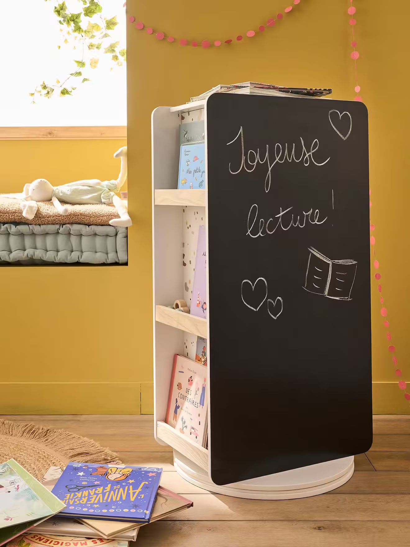 bibliotheque enfante tournante