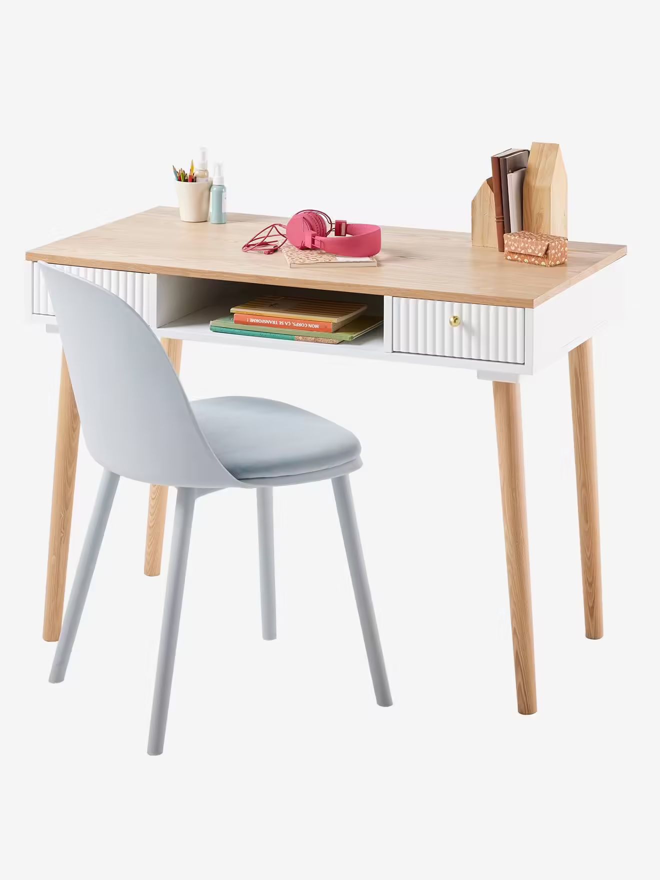 bureau enfant rangement