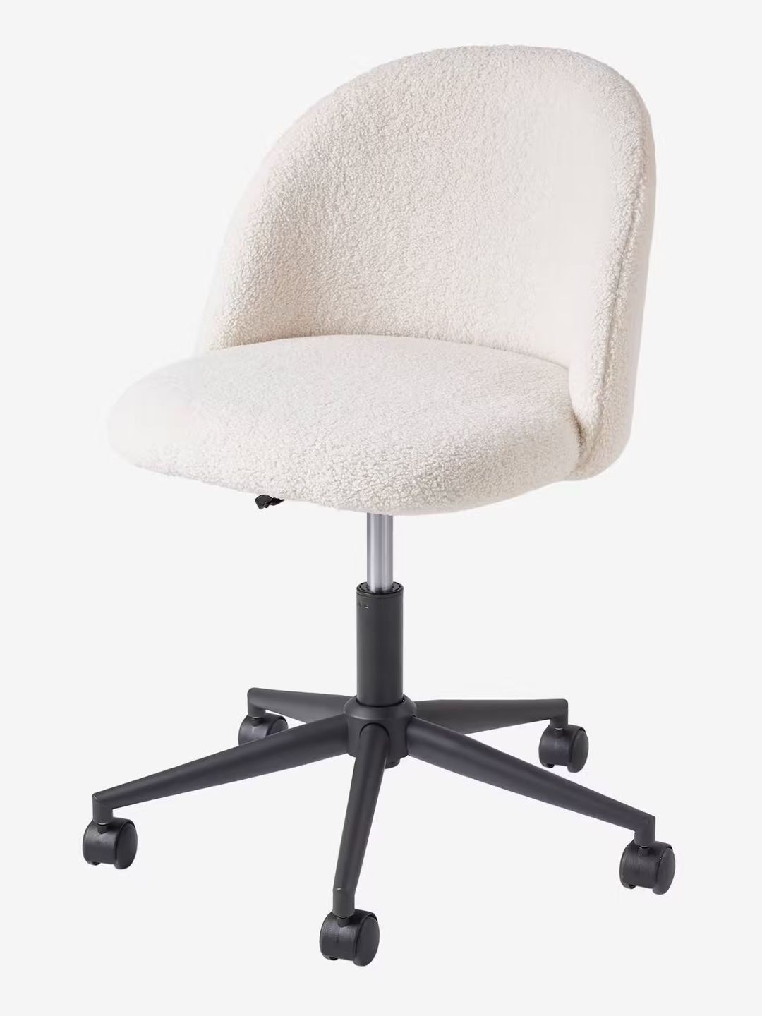 chaise a roulette pour bureau fille rose