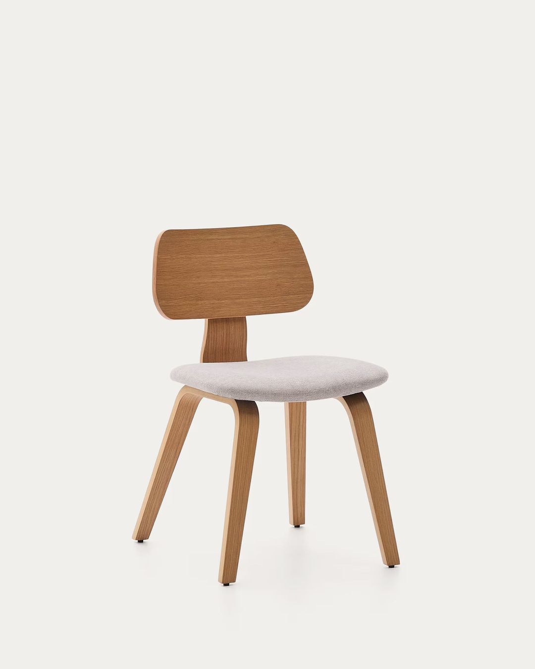 chaise chêne et bois d'hévéa