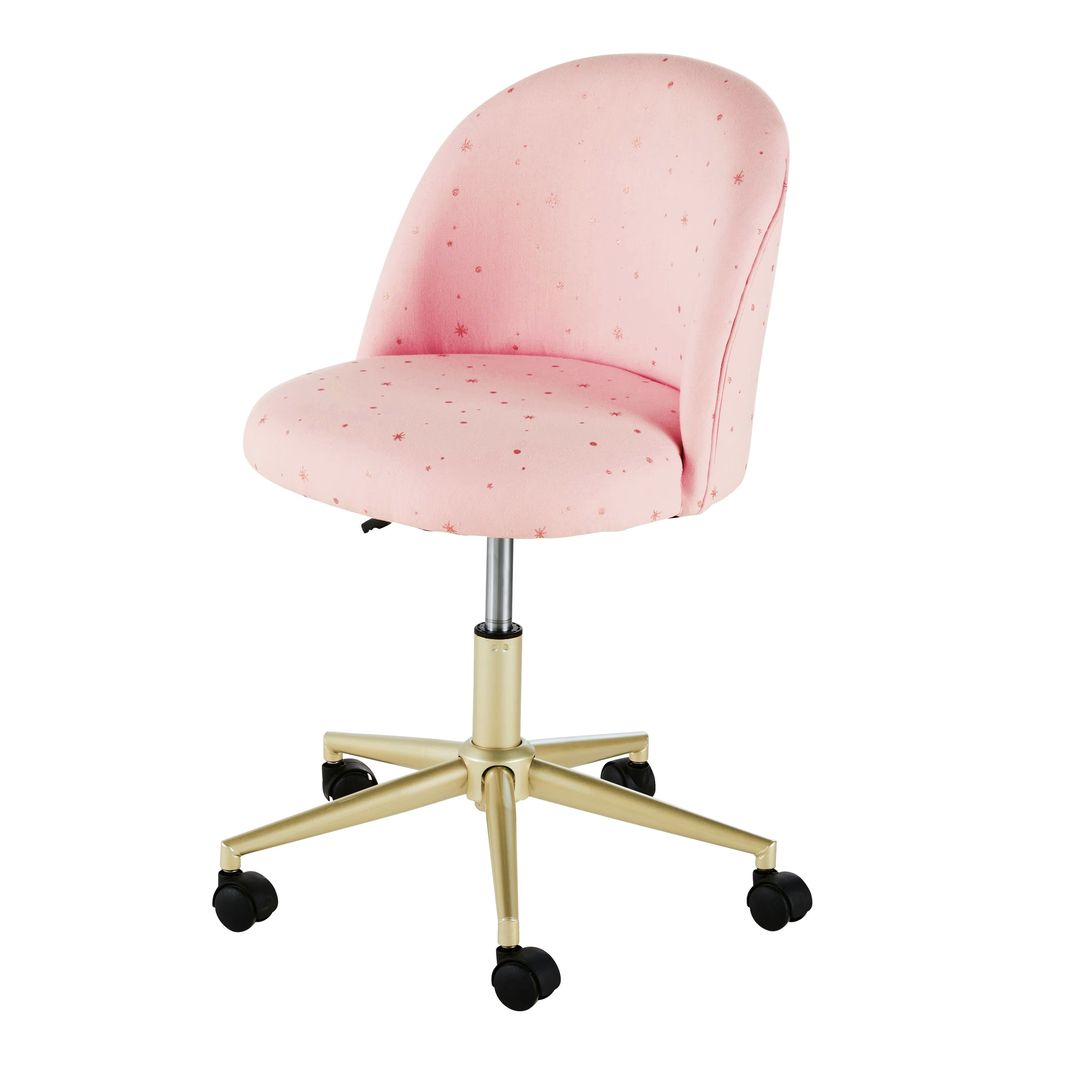 chaises avec etoiles bureau pour fille