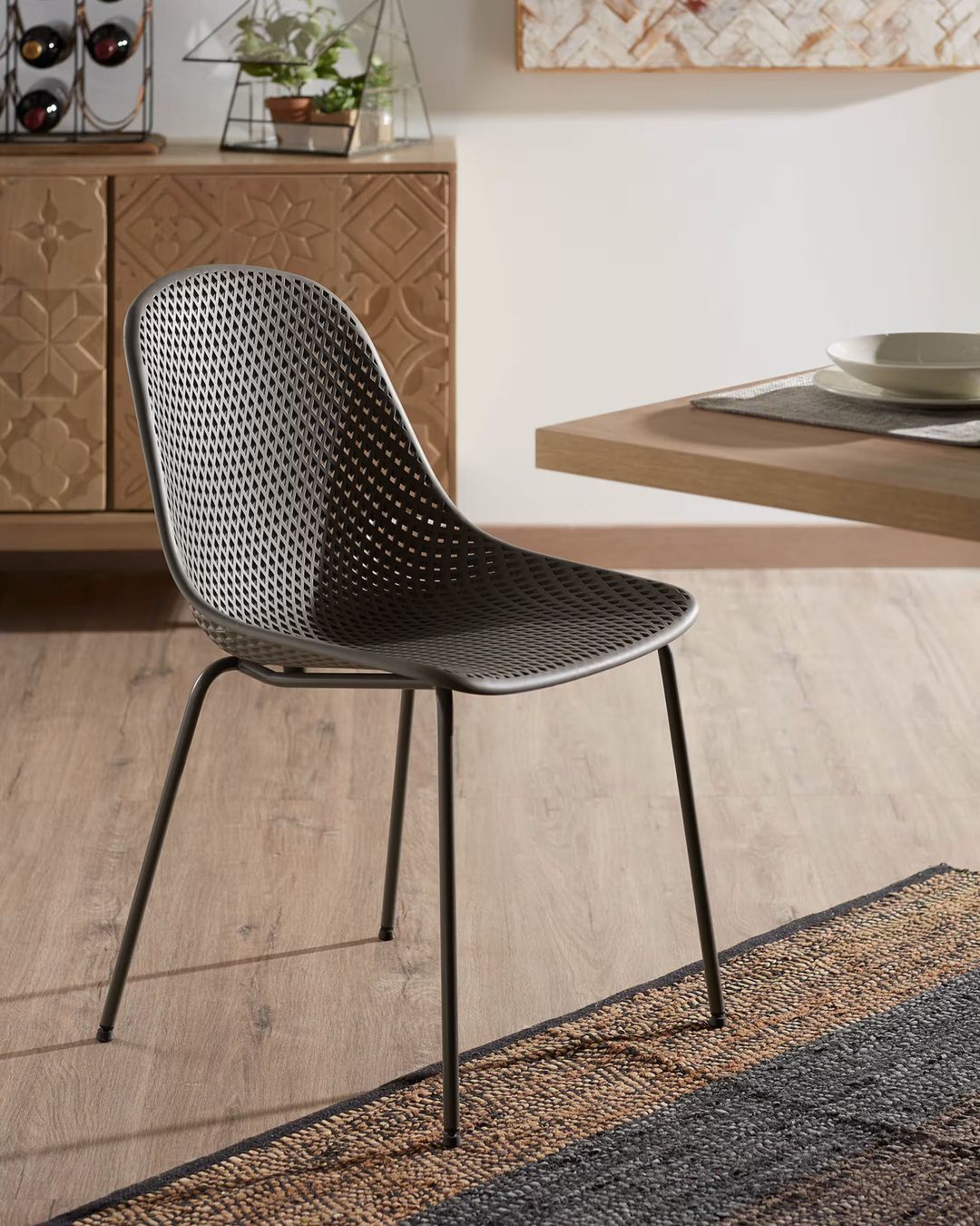 chaise de jardin noir sans accoudoir