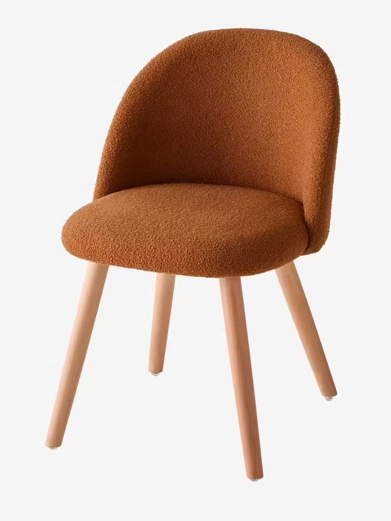 chaise en fausse fourrure