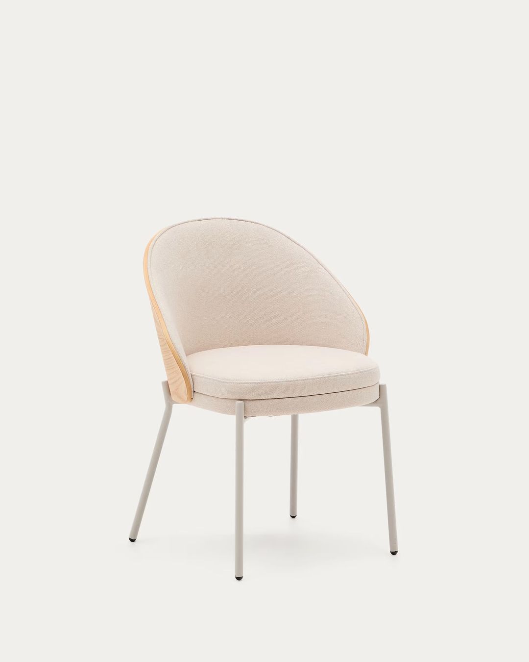 chaise chenille beige