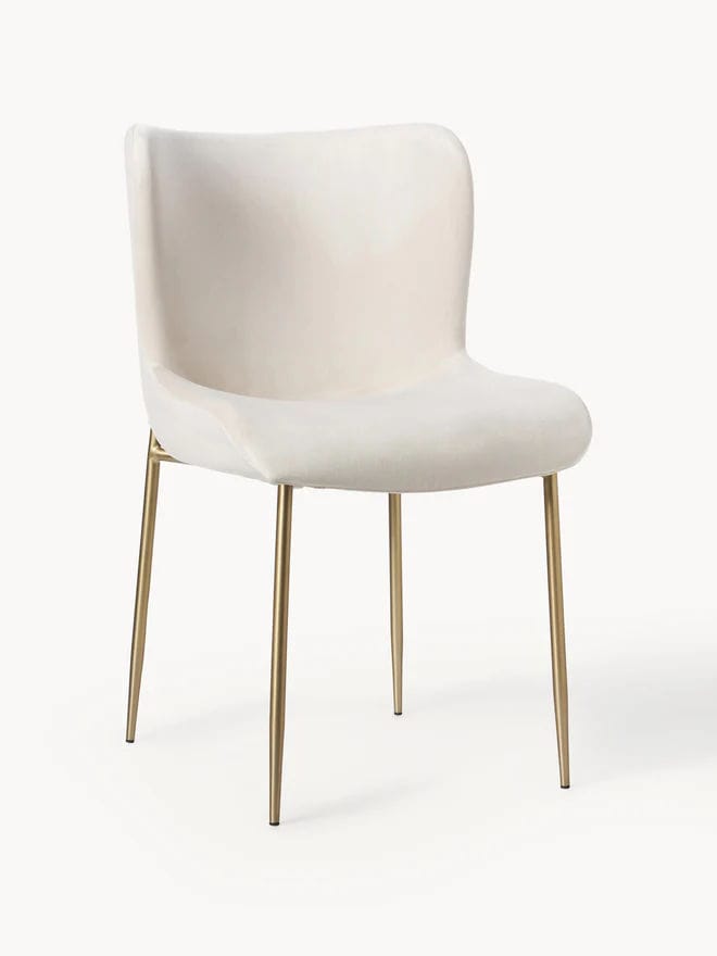 chaise pour salle a manger velours