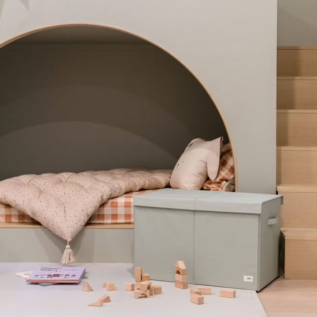 coffres à jouets en tissus