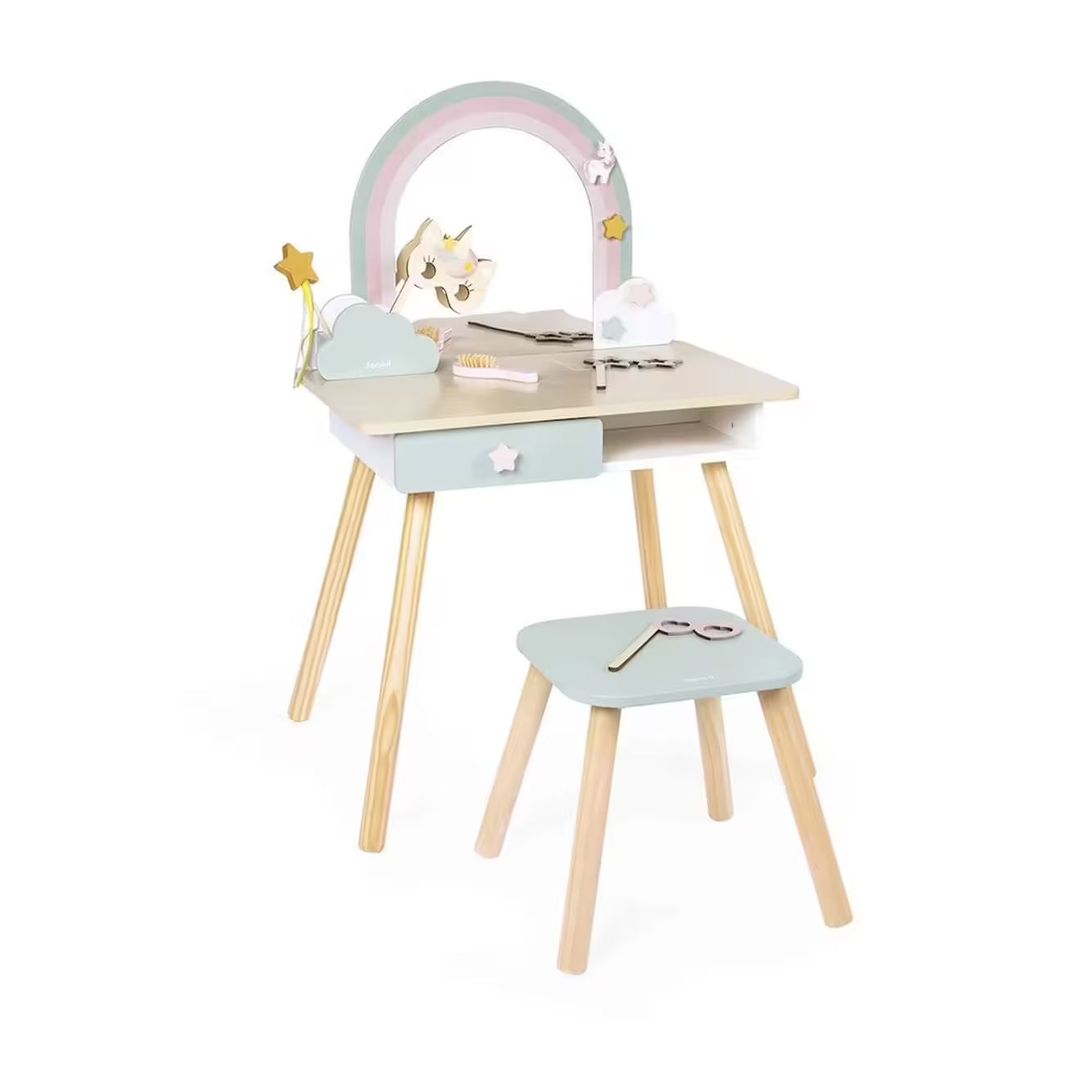 coiffeuse licorne