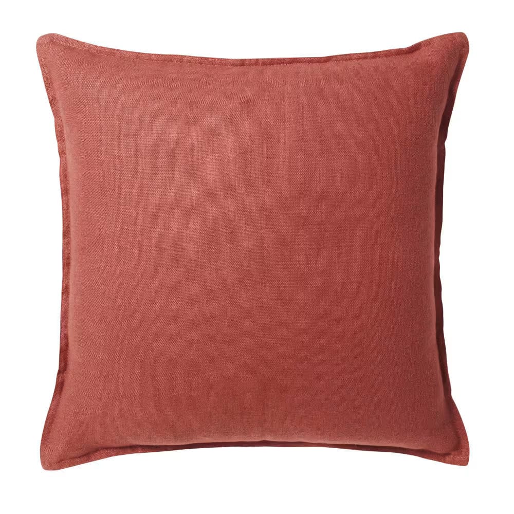 coussin terracotta
