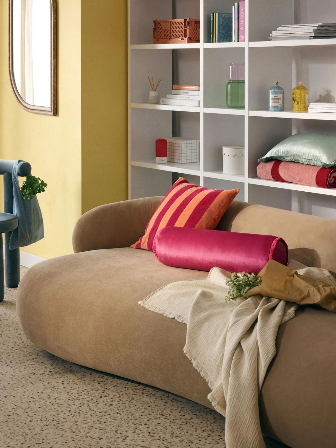 coussin patchwork