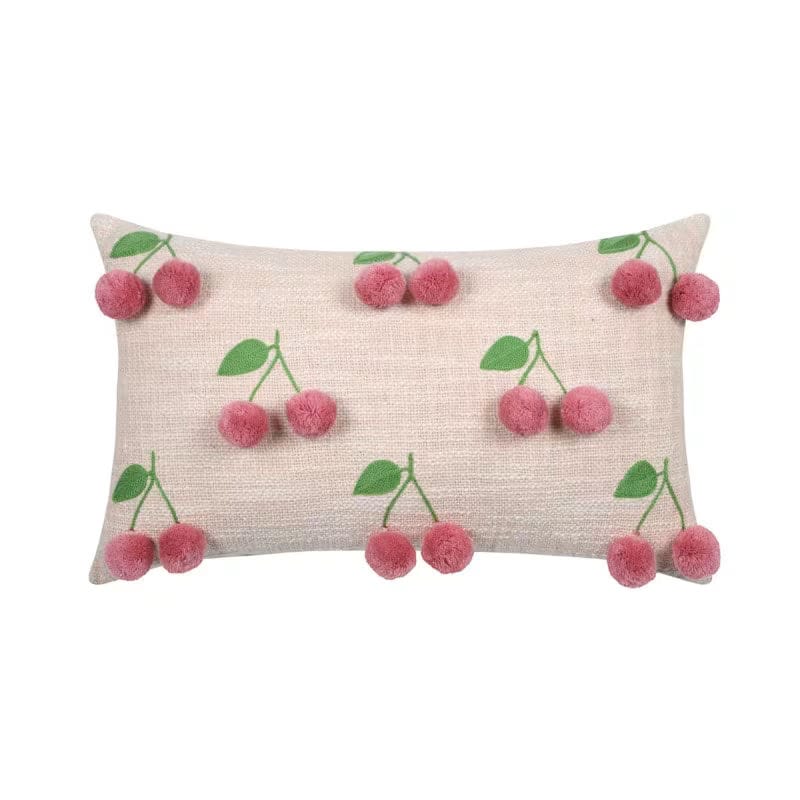 coussin rose cerise