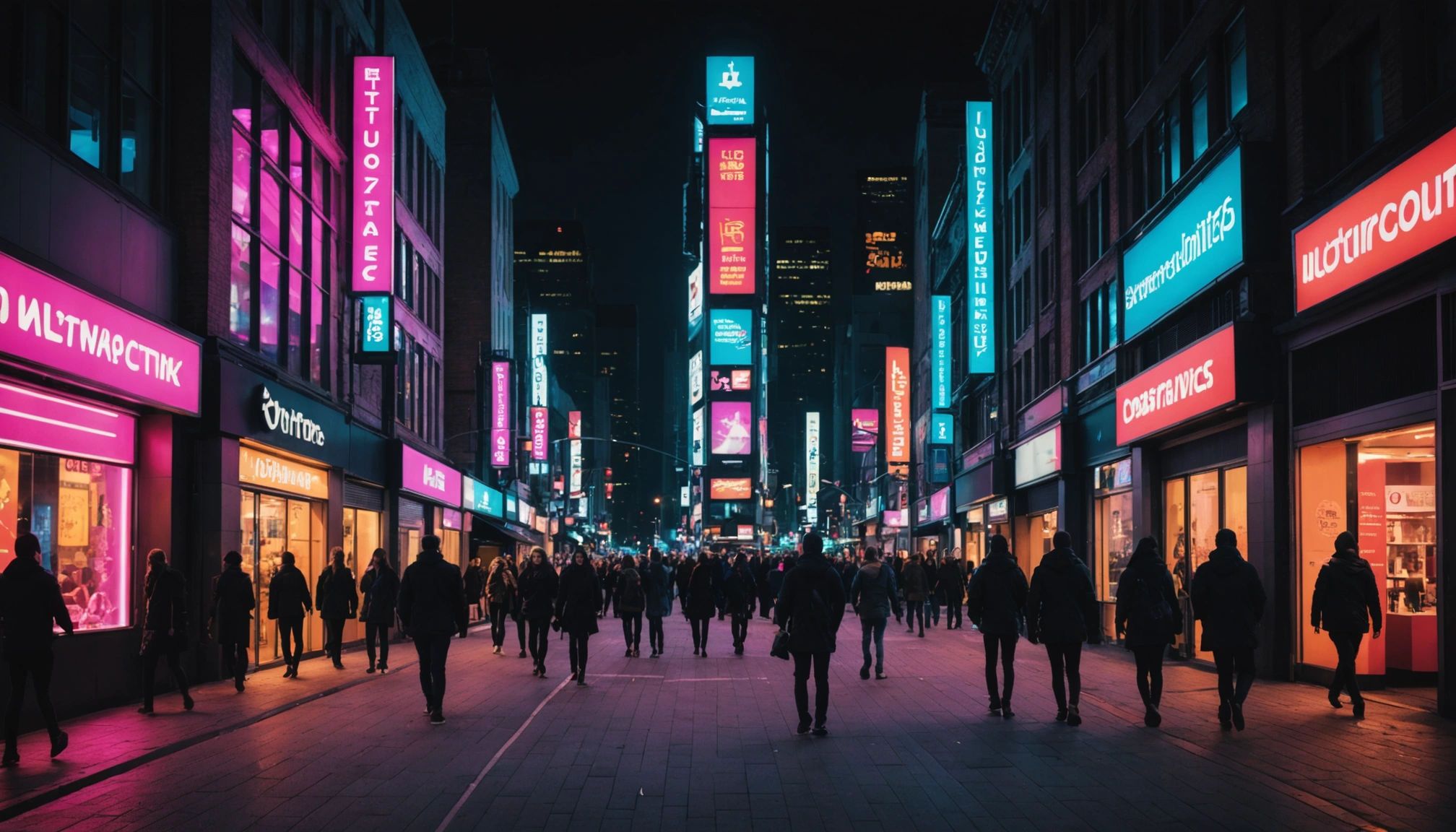 eclairage moderne neons