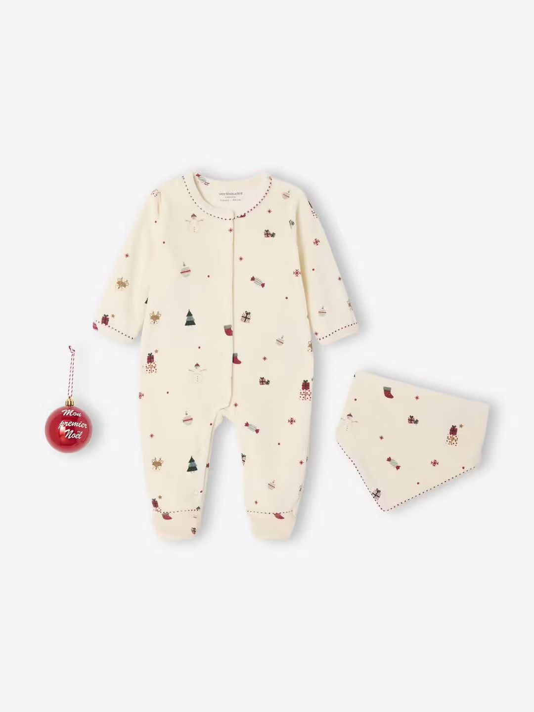 tenue noel bebe coffret cadeau