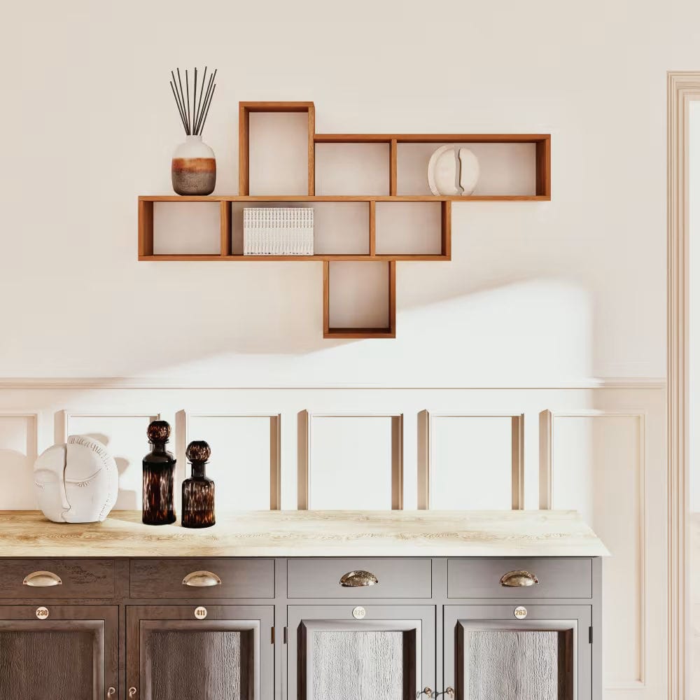 longue étagère murale 140cm