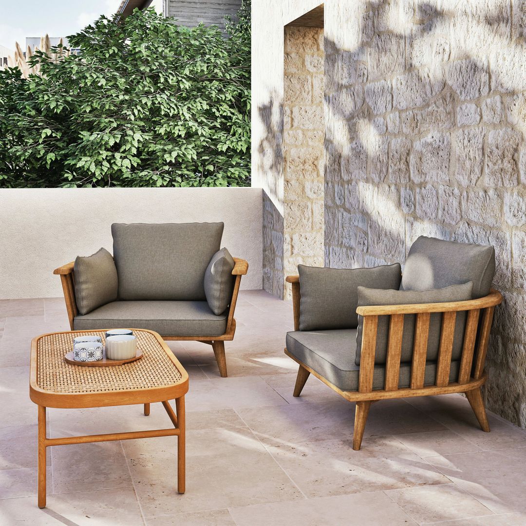 fauteuil de jardin en acacia