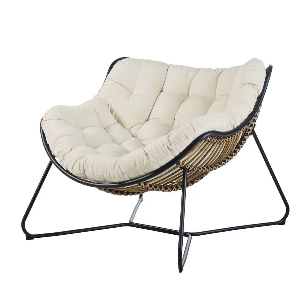 fauteuil de jardin imitation rotin