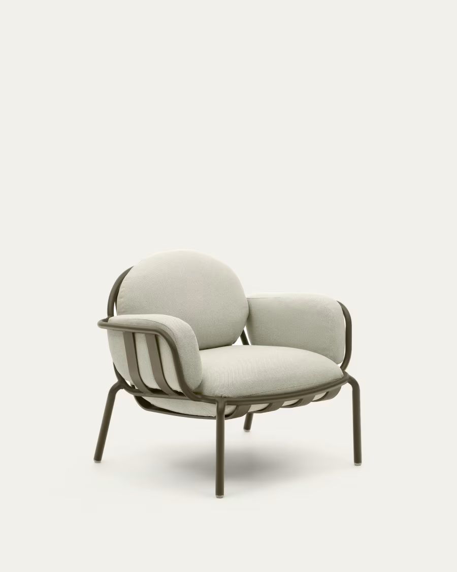 fauteuil exterieure jardin en aluminium