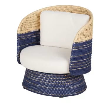 fauteuil exterieure pivotant