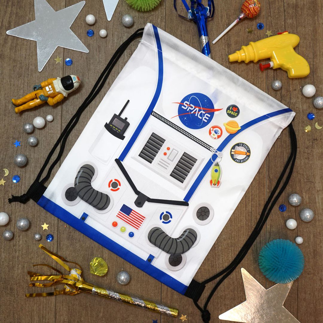 sac cadeaux invités espace