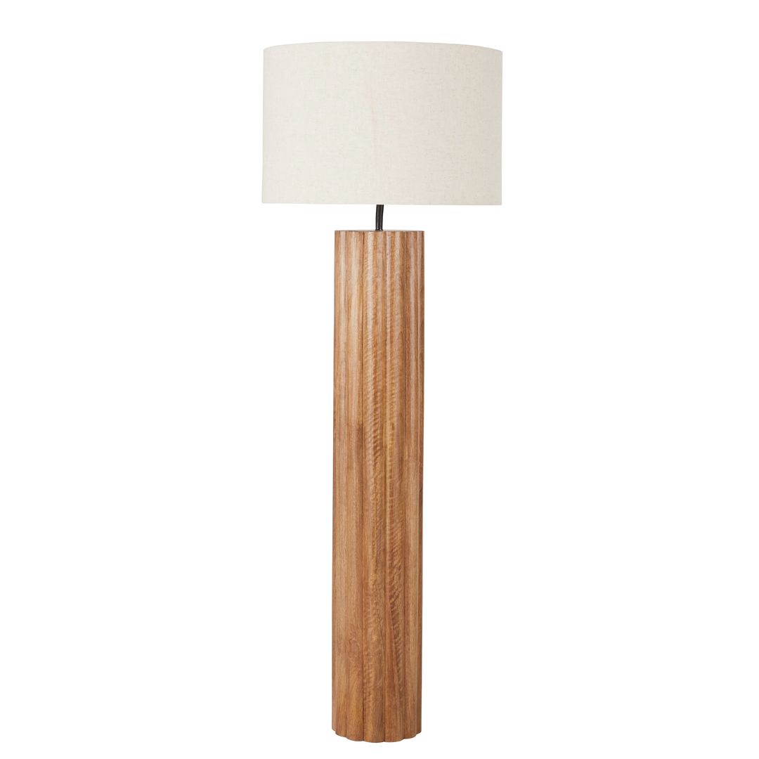 lampadaire en bois