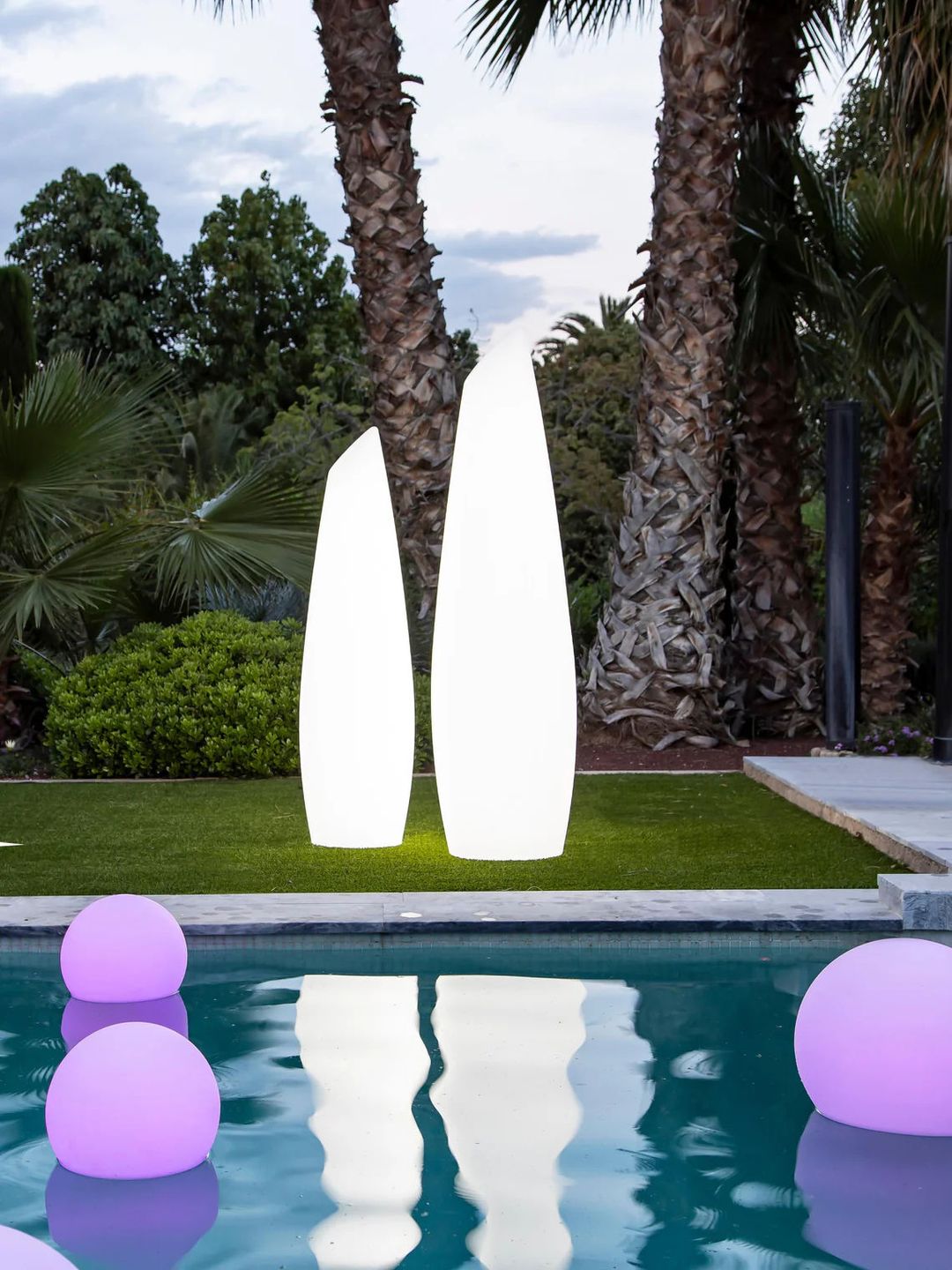 lampe solaire jardin flottante