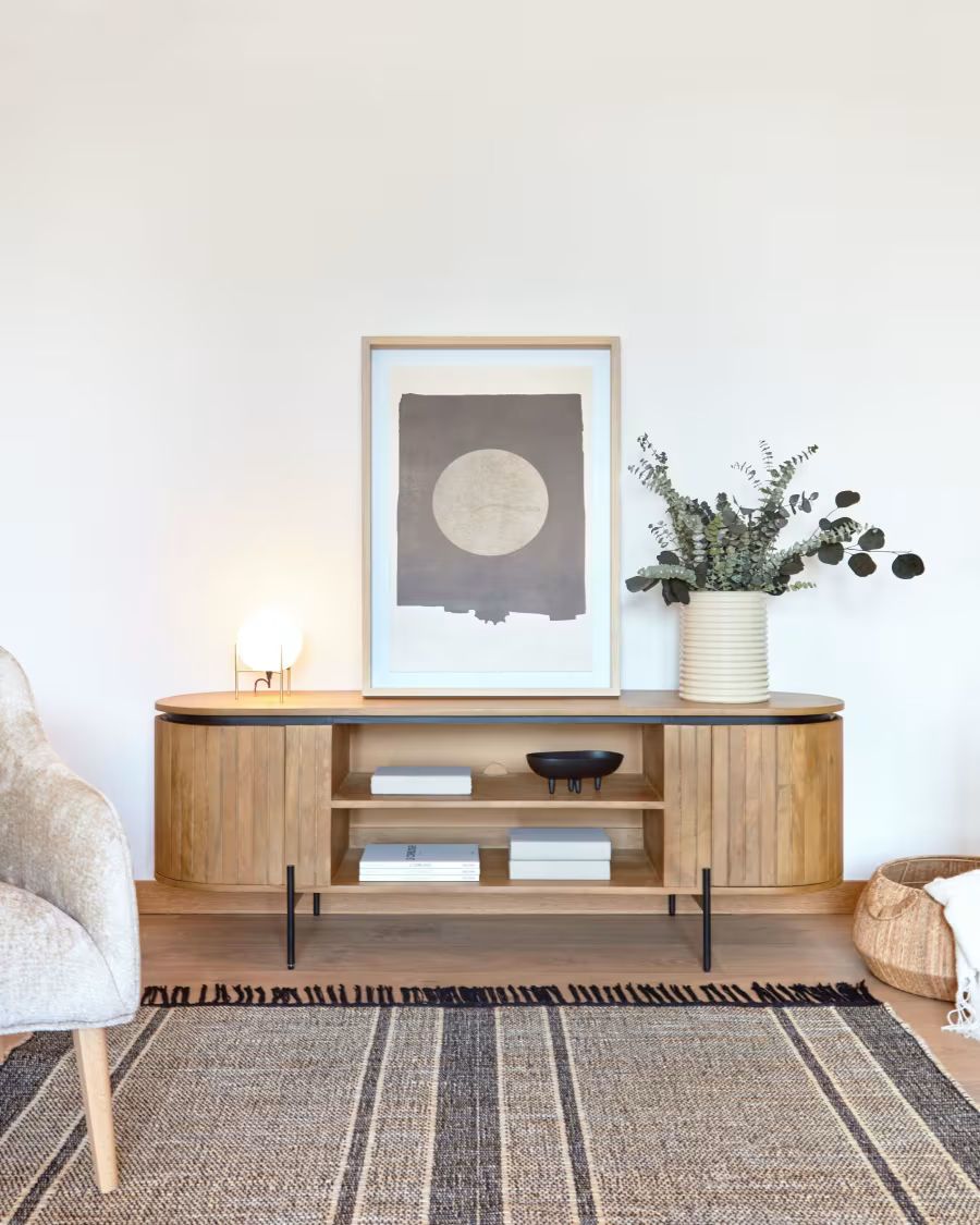 meuble tele bois manguier