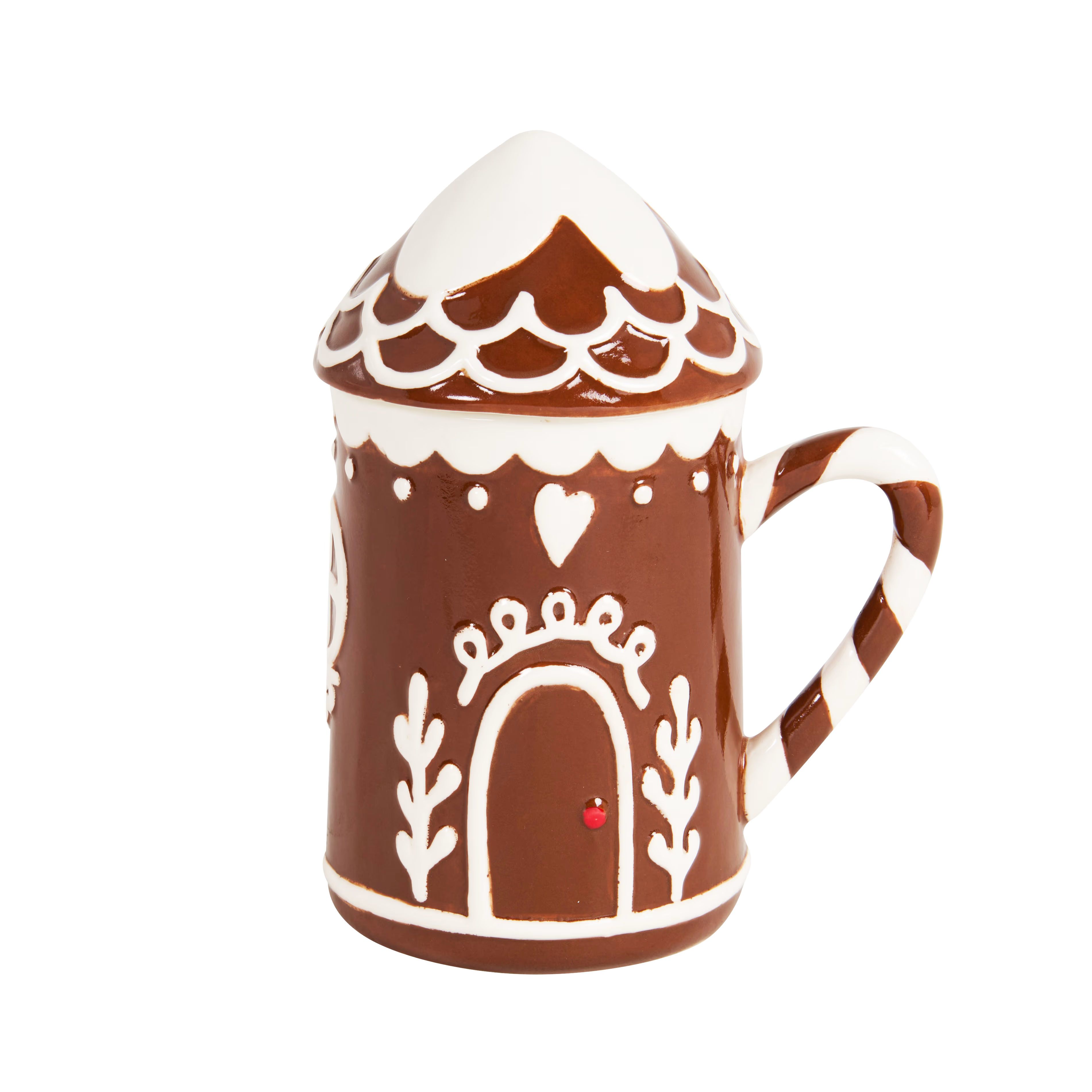 tasse de noel en forme de maison