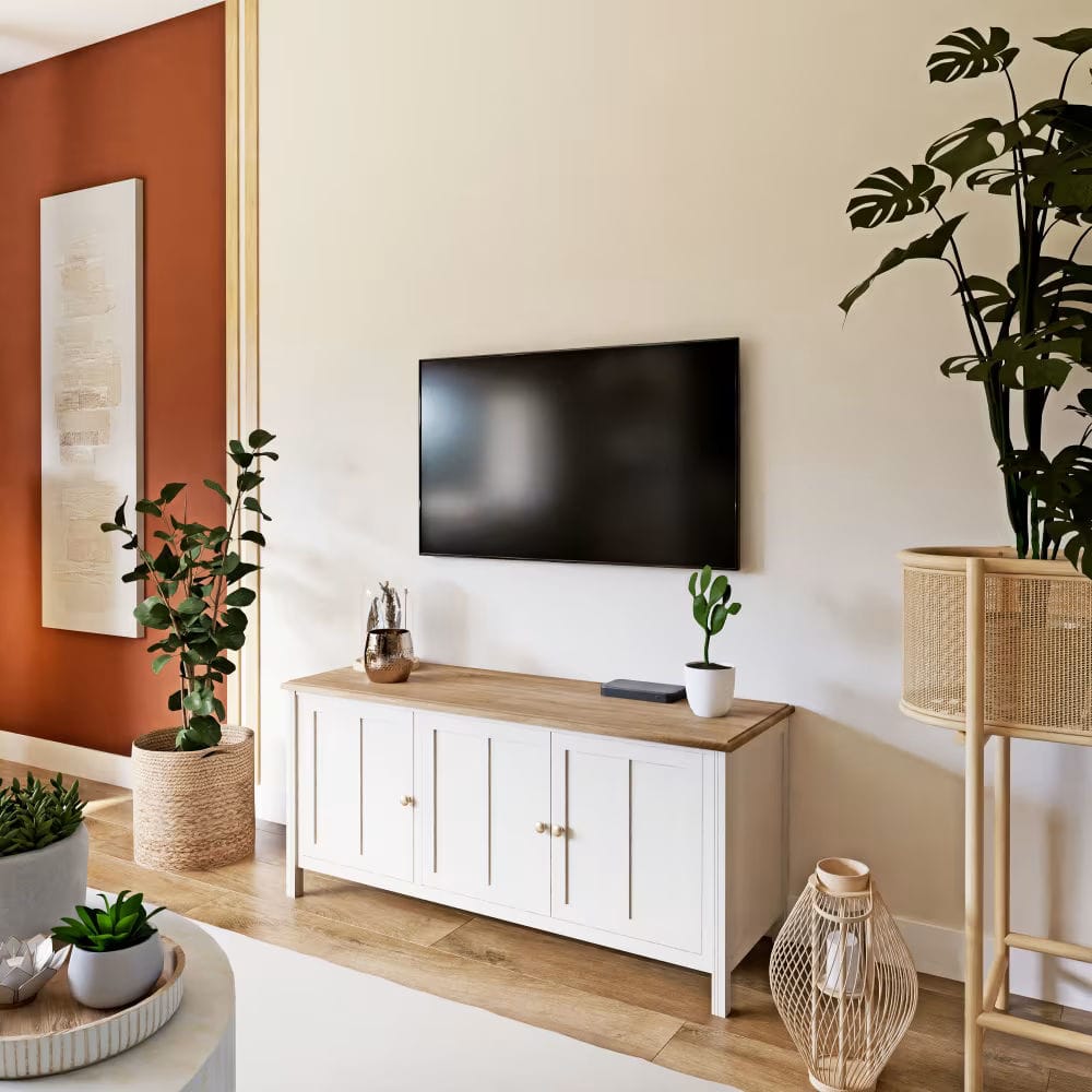 Panier tressé en fibre végétale