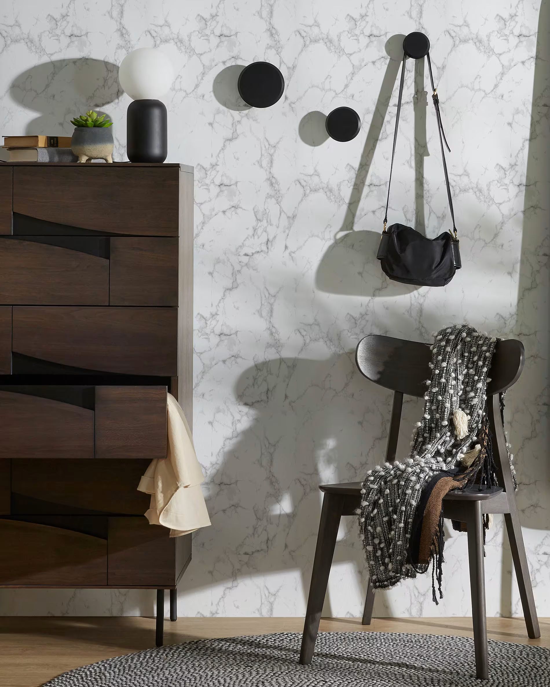 10 idees deco couloirs porte-manteaux
