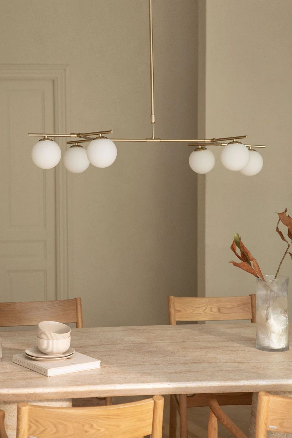 plafonier boules de verre