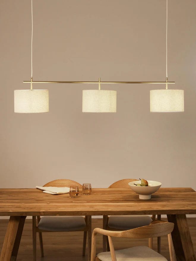 plafonier salon beige