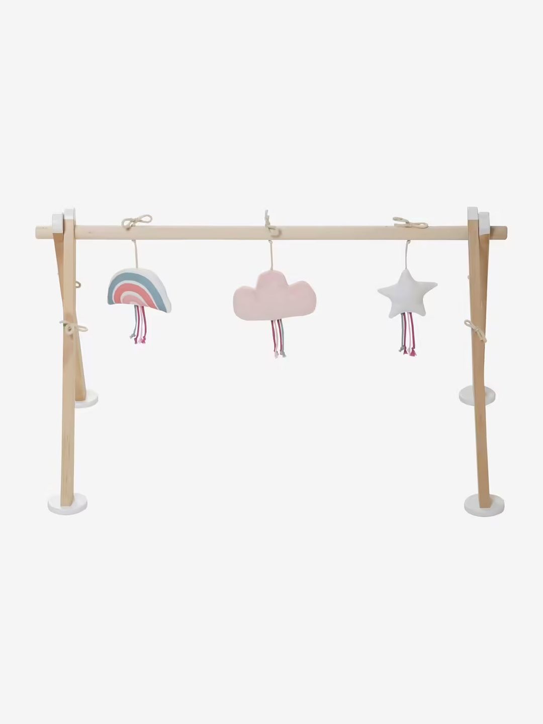 portique en bois pour tapis d'éveil 