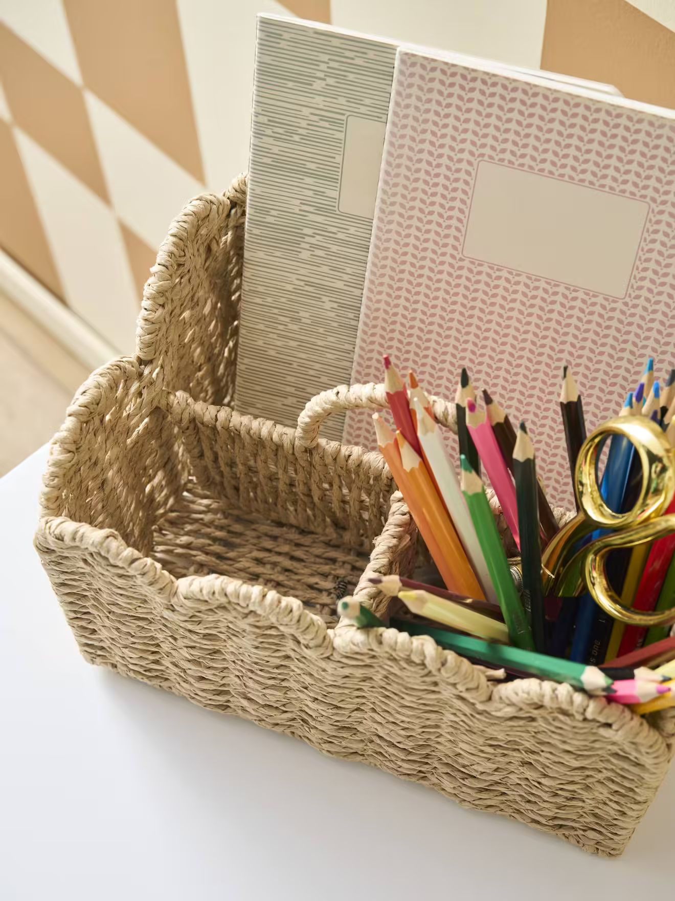 Pot à crayons feston